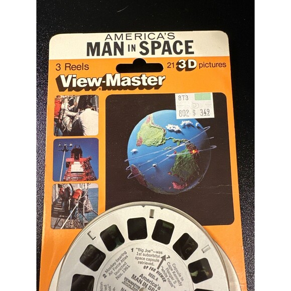 Vintage View-Master Spaceport USA NASA Kennedy 3 Reel Set 21 3D Pics - Picture 2 of 6